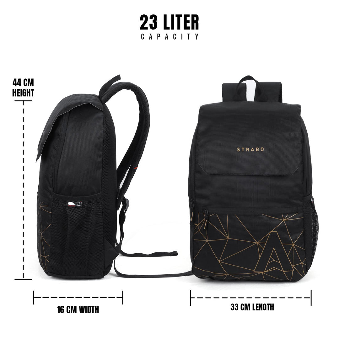 Camaro Casual Backpack - Black