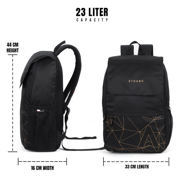 Camaro Casual Backpack - Black