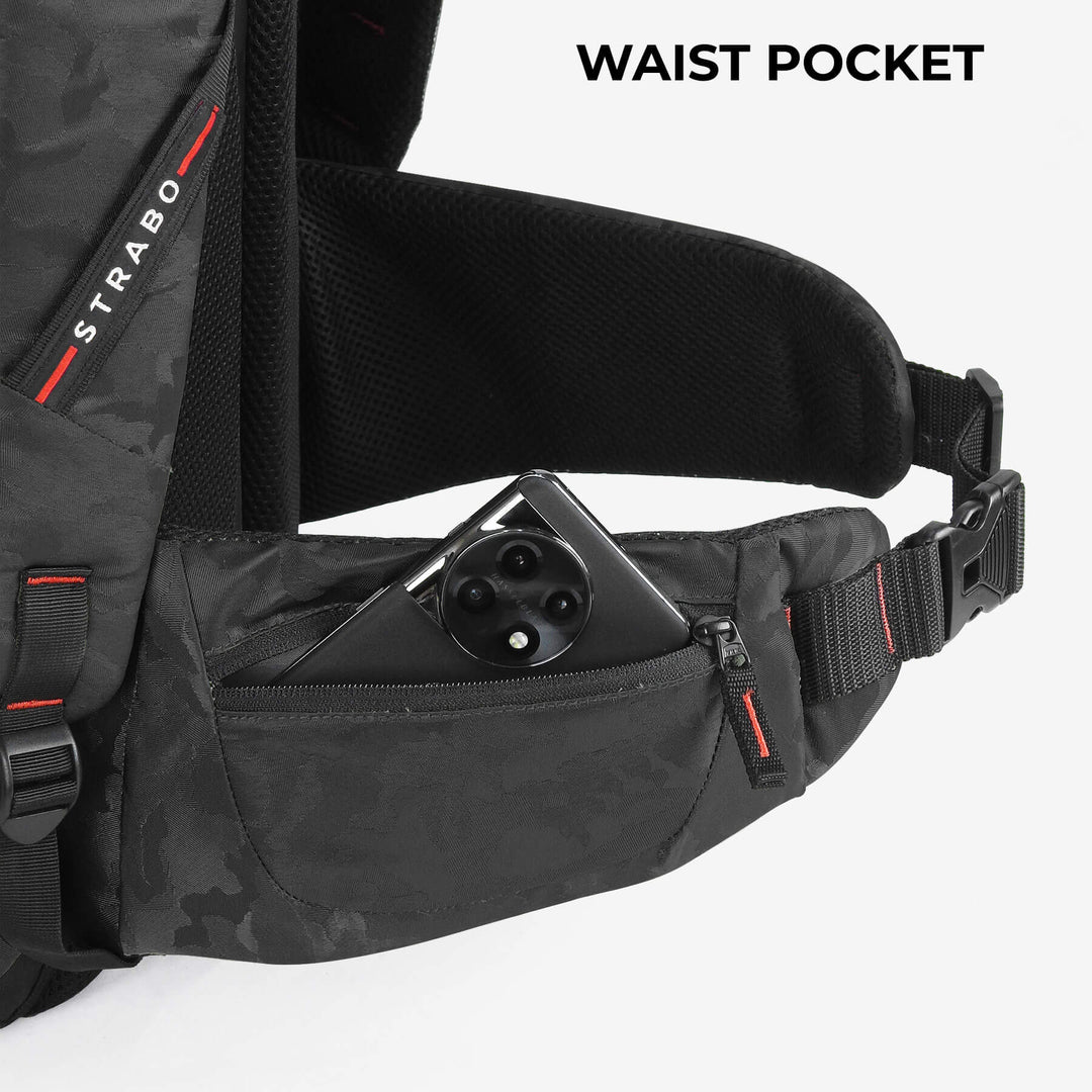 Mont Blanc Expandable Trekking Bag - Black