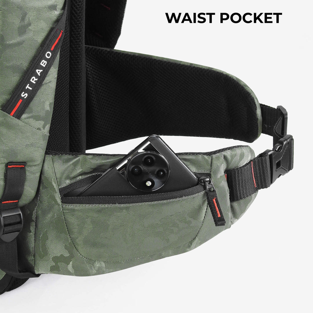 Mont Blanc Expandable Trekking Bag - Military Green