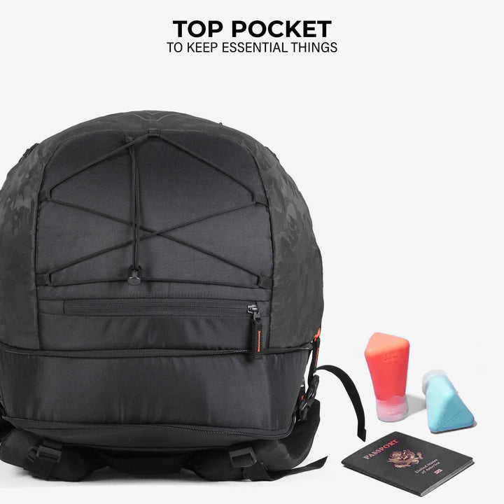 Mont Blanc Expandable Trekking Bag - Black