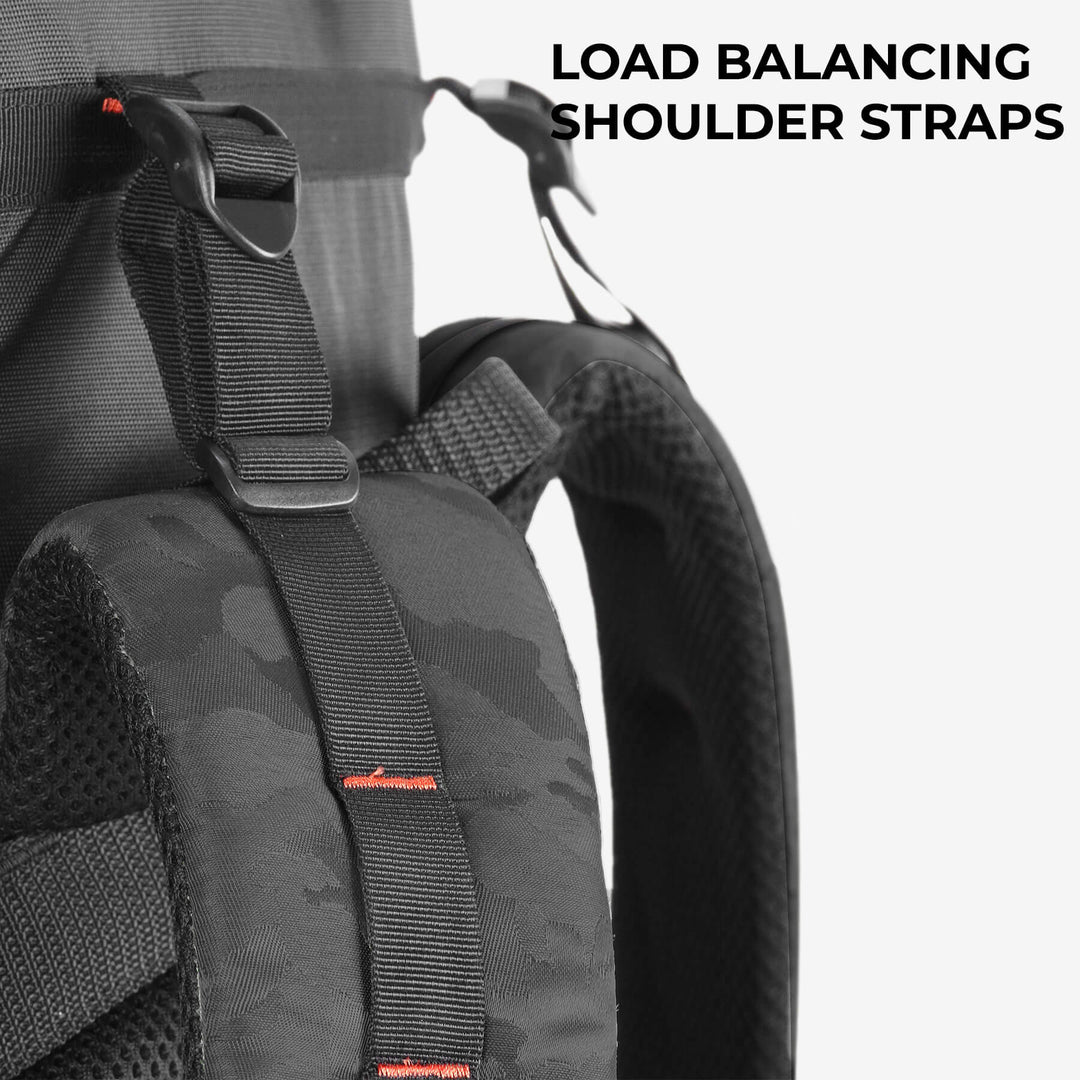 Mont Blanc Expandable Trekking Bag - Black