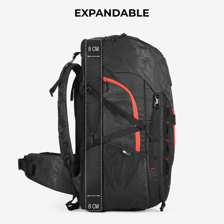 Mont Blanc Expandable Trekking Bag - Black