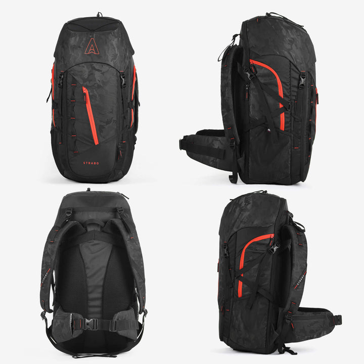 Mont Blanc Expandable Trekking Bag - Black
