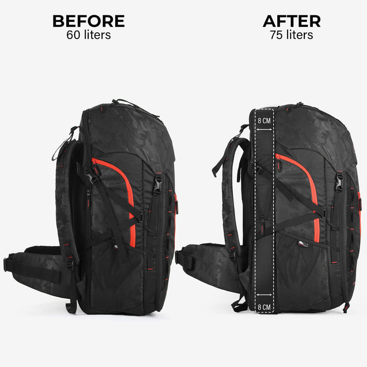Mont Blanc Expandable Trekking Bag - Black