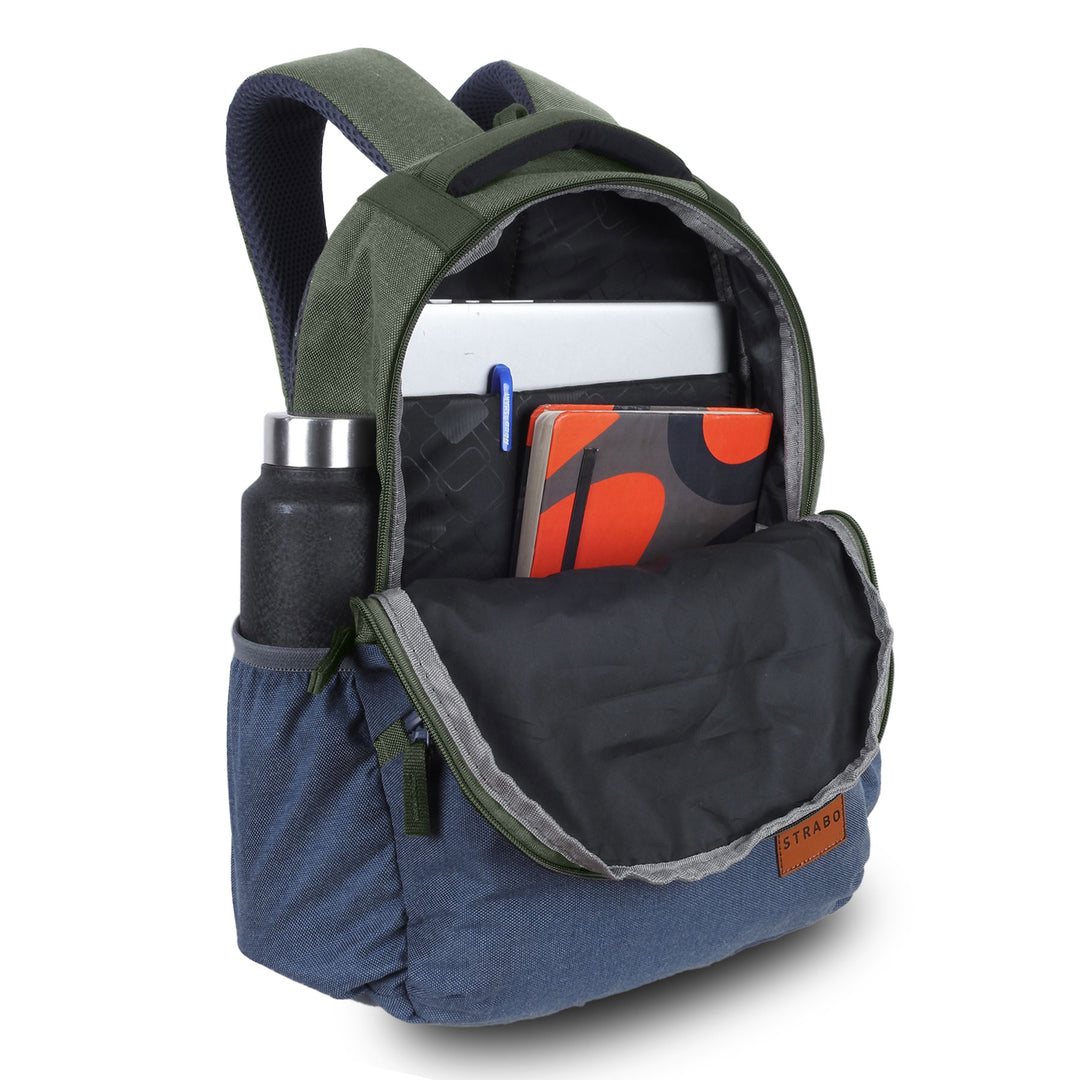 Strabo Cooper Laptop Bag - Colour Blue 20L Capacity - Strabo
