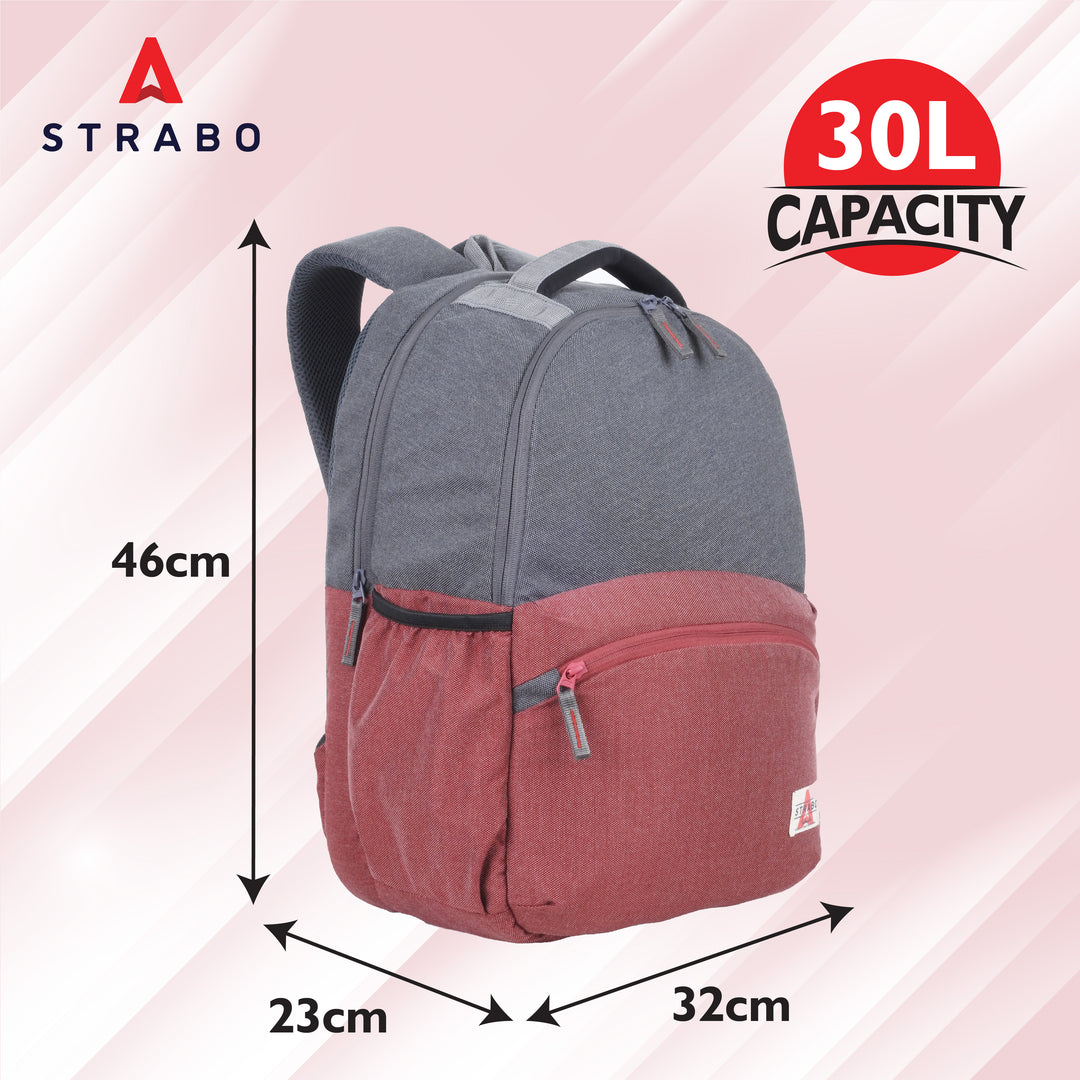 Cooper Casual Backpack - Maroon