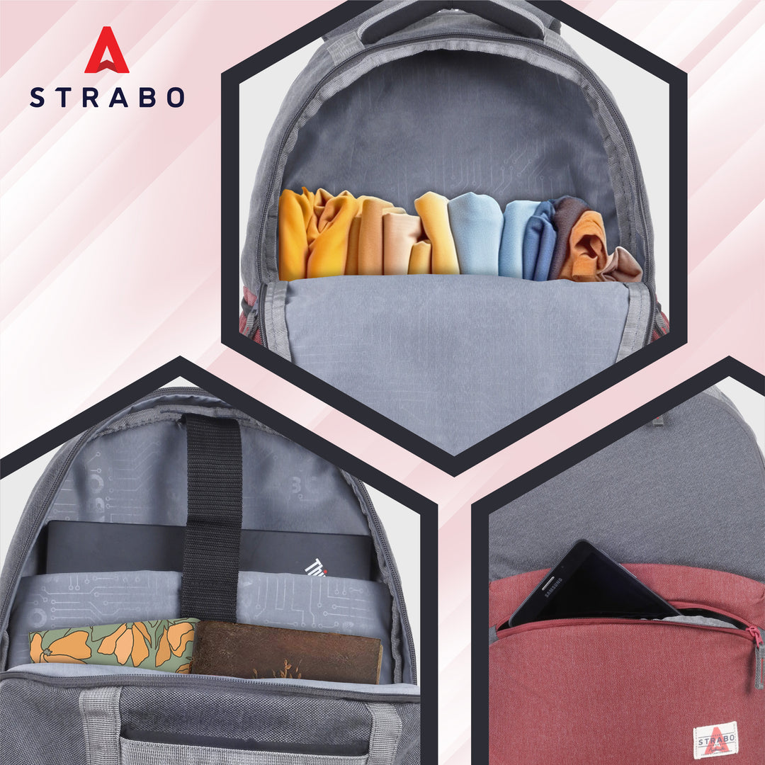 Cooper Casual Backpack - Maroon