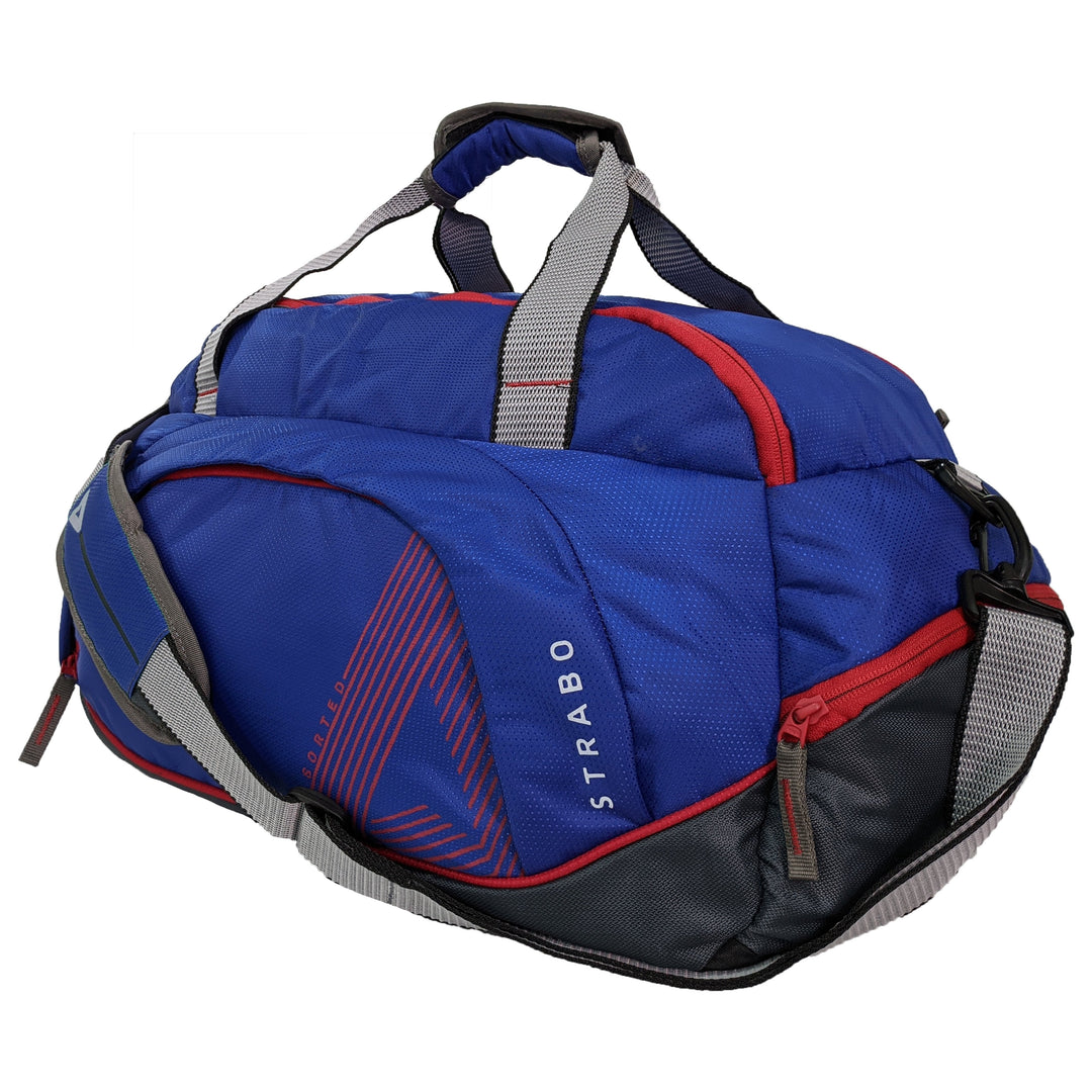 Strabo Columbia Travel Duffel Bag - Colour Blue Water Resistant - Strabo