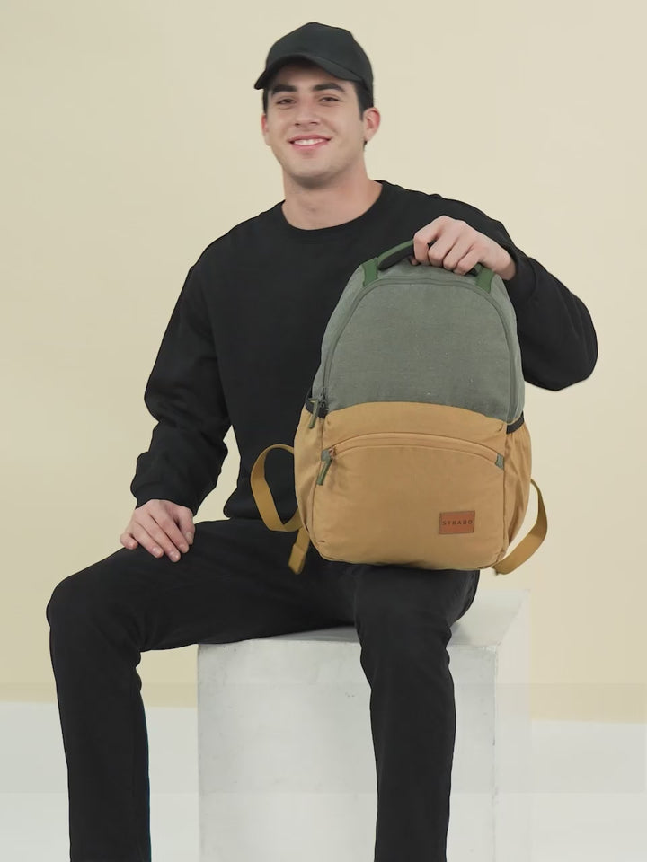 Cooper Casual Backpack - Khaki