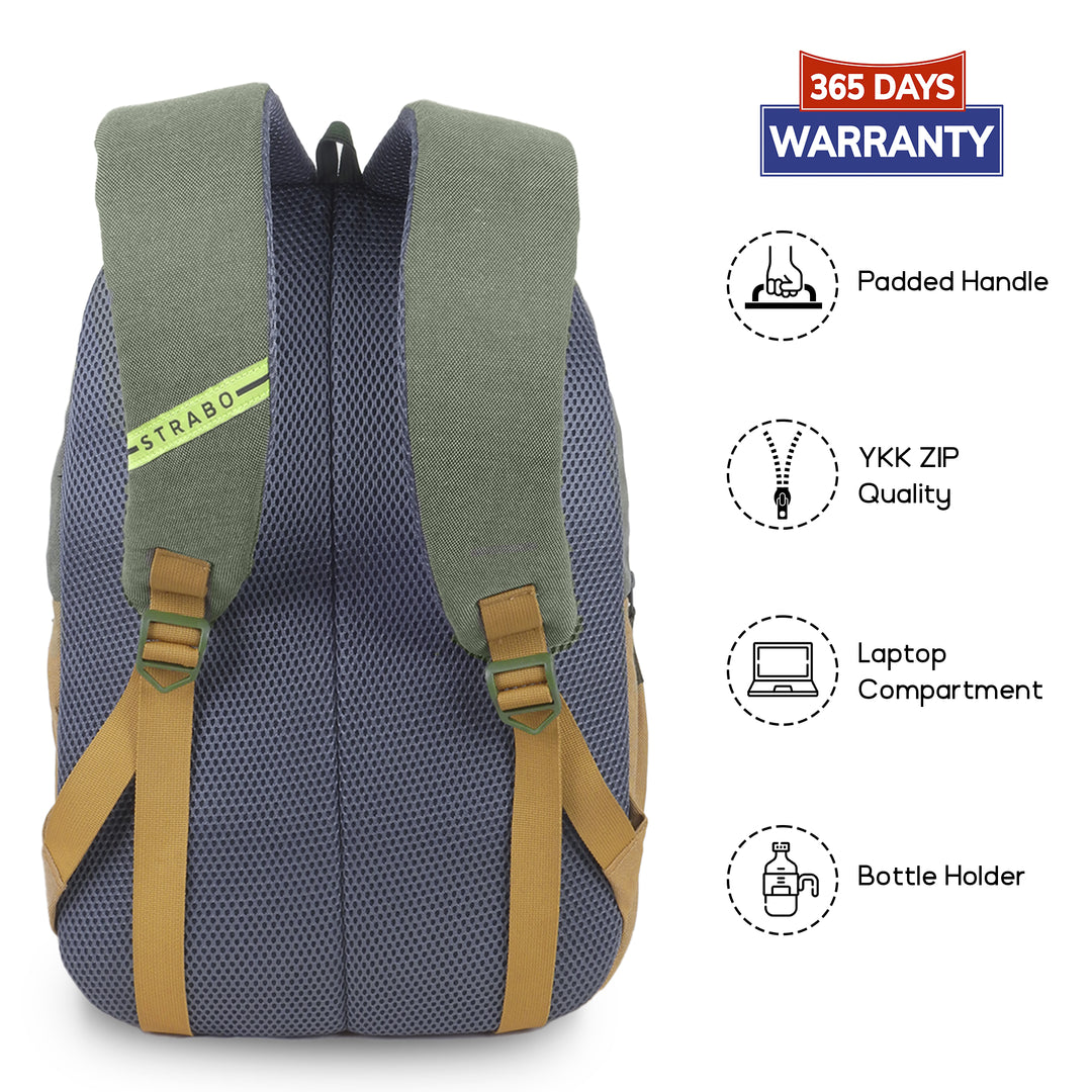 Cooper Casual Backpack - Khaki