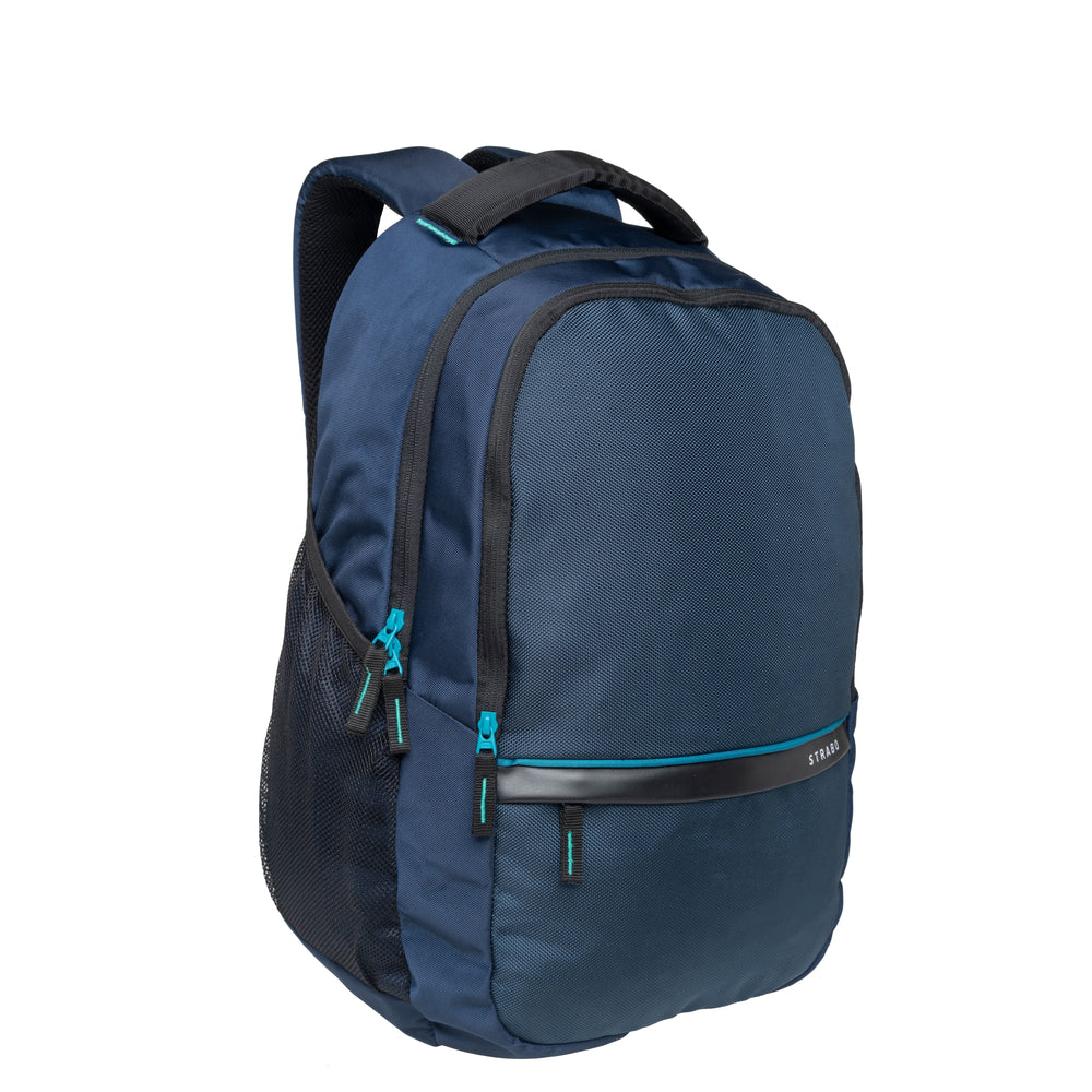 Strabo Nexa 15 inch Laptop Bag - Colour Blue 32L Water Resistant - Strabo 