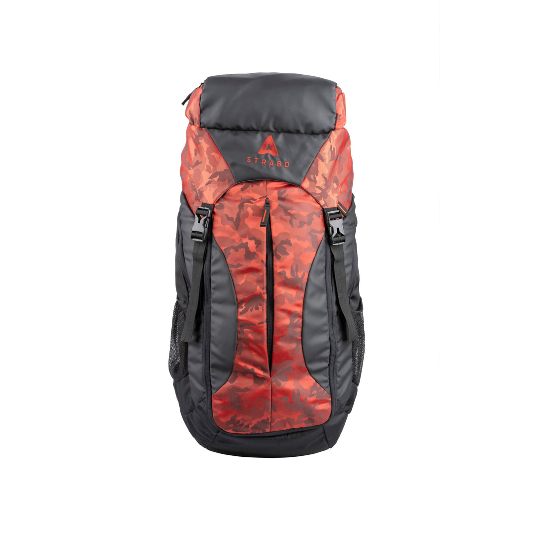 Strabo Bolivar Trekking Backpack and Rucksack - Colour Red 55L Water Resistant - Strabo 