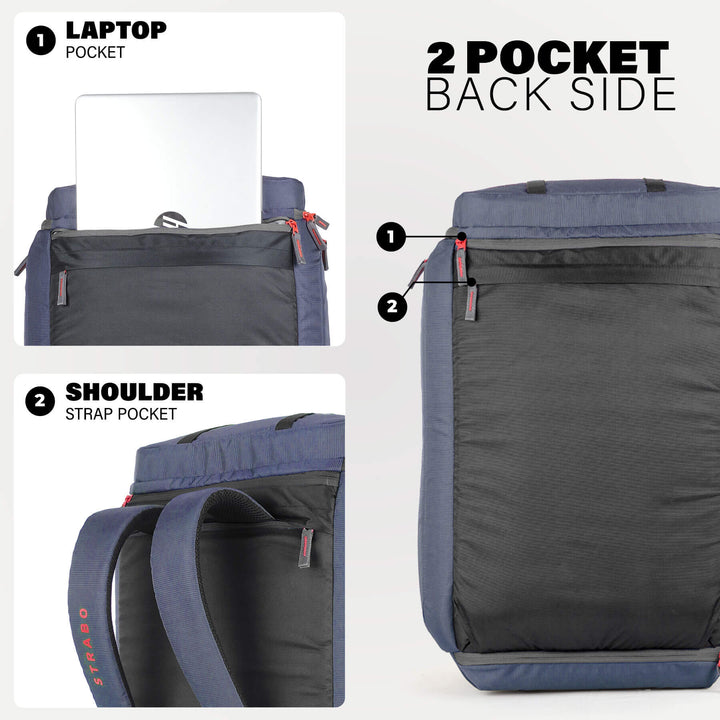Camper 2-in-1 Duffel + Backpack - Grey