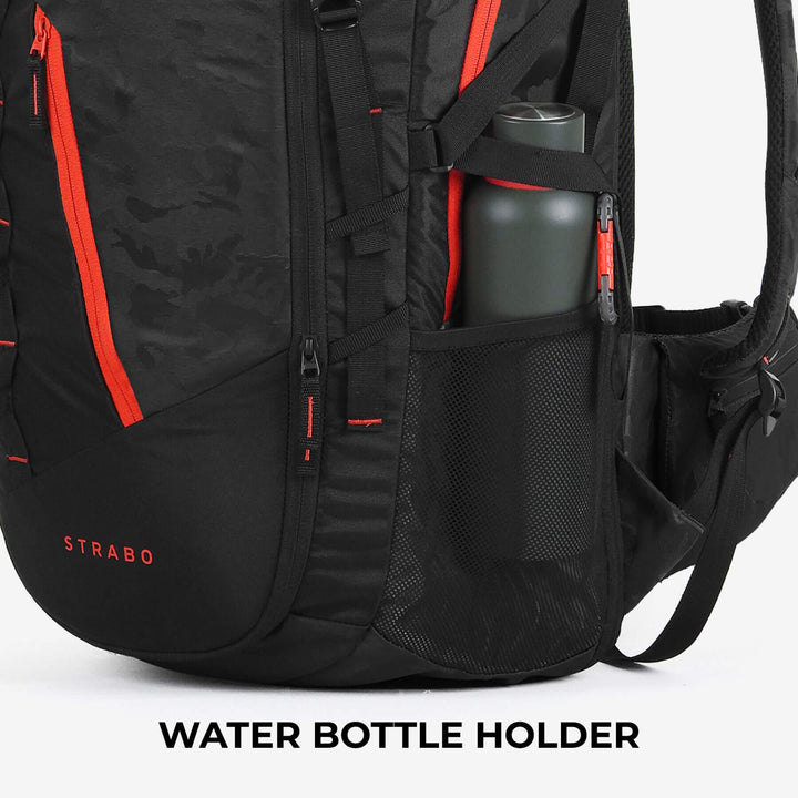 Strabo Bronko Waist Bag for Men & Women - Colour Black 5.5L Water Resistant - Strabo 