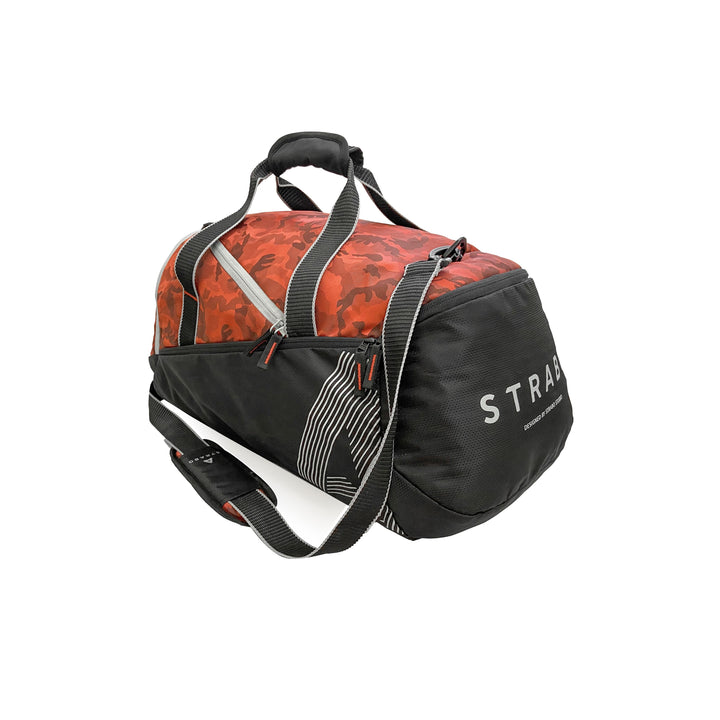 Strabo Rugby Travel Duffel Bag - Colour Red 45L Water Resistant - Strabo 