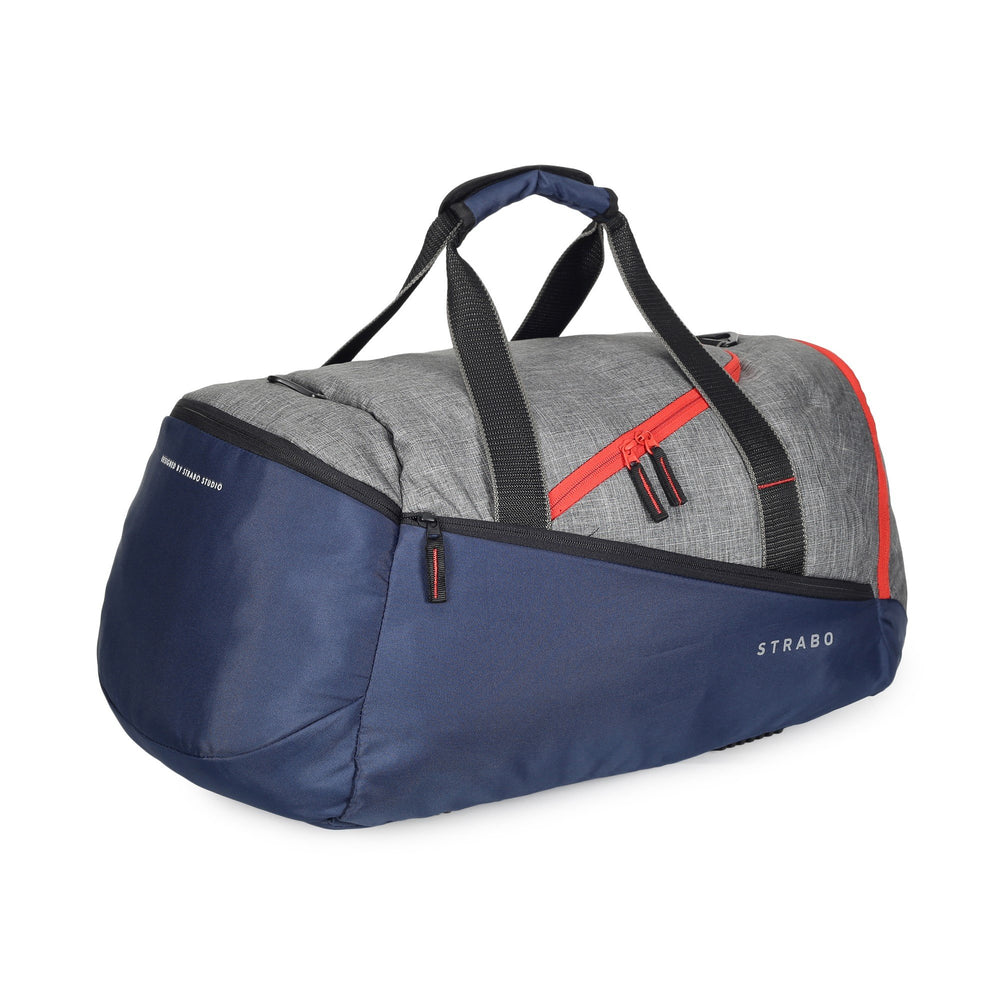 Strabo Rugby Travel Duffel Bag - Colour NavyBlue  45L Water Resistant - Strabo 