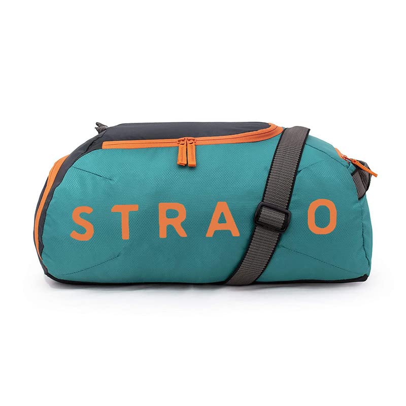 Strabo Weekend Gym & Travel Duffel Bag - Colour Teal 28L Water Resistant - Strabo 