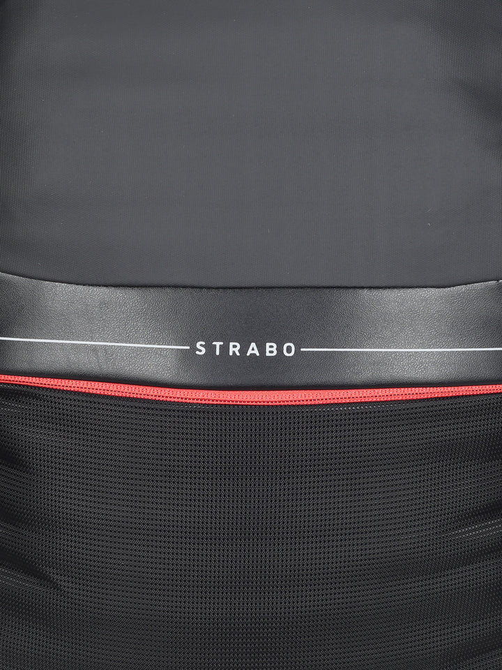 Strabo Aztech 15 inch Laptop Bag - Colour Black 30L Water Resistant - Strabo 
