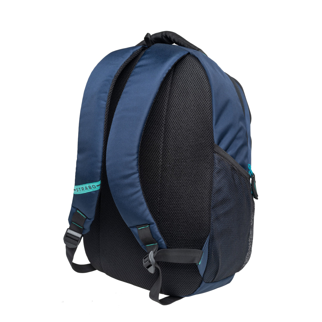 Strabo Nexa 15 inch Laptop Bag - Colour Blue 32L Water Resistant - Strabo 