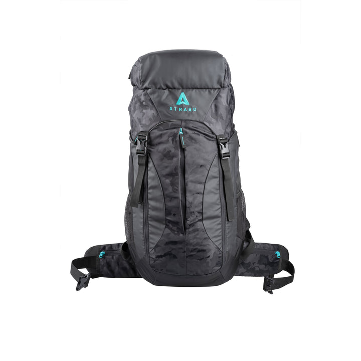 Strabo Bolivar Trekking Backpack and Rucksack - Colour Black 55L Water Resistant - Strabo 