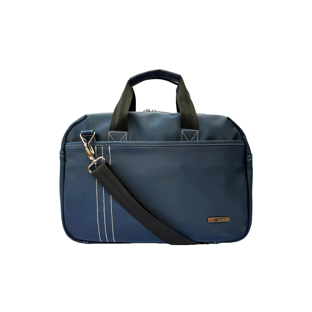 Strabo Morris Laptop Travel Sling Bag - Colour Navy - Strabo 
