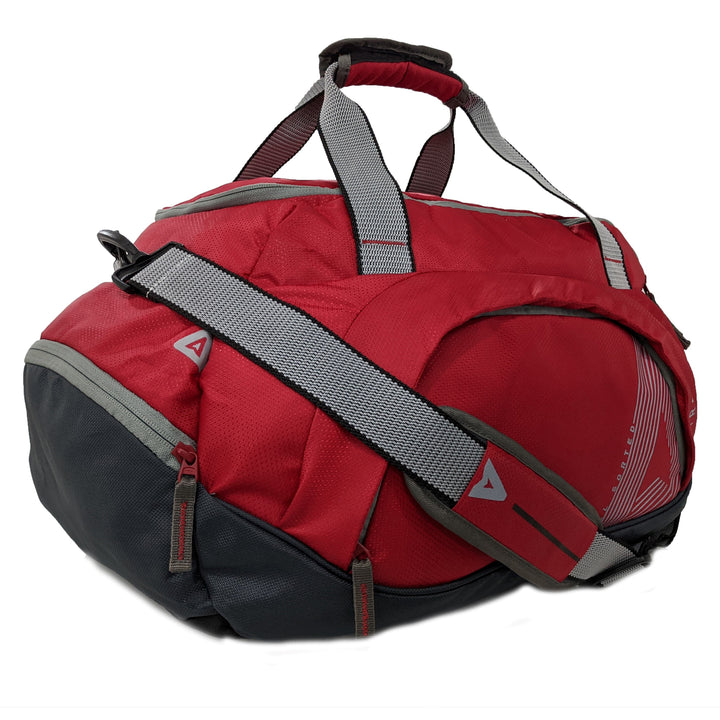 Strabo Columbia Travel Duffel Bag - Colour Red Water Resistant - Strabo 